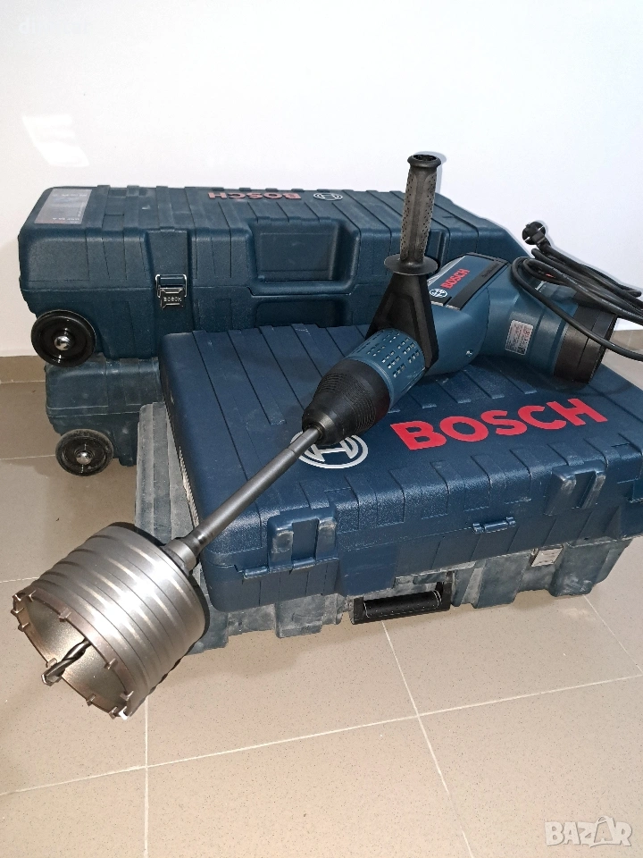 Правене на дупки в стени и подове с боркорона.Къртене и извозване Ямбол, снимка 1