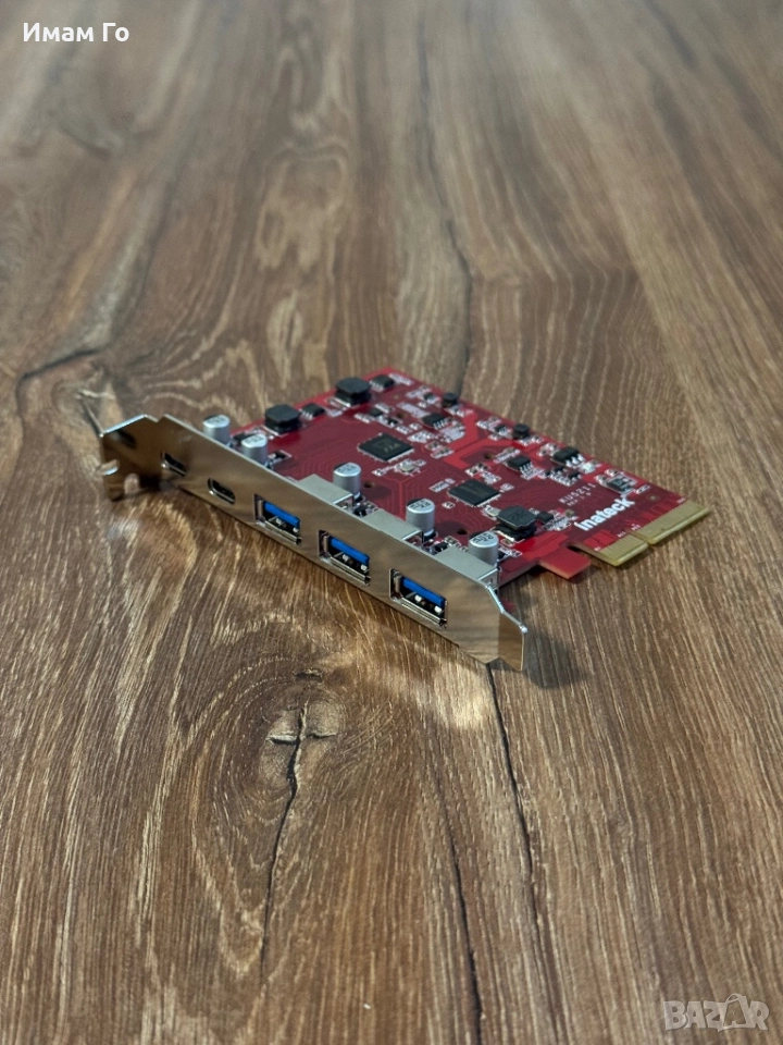 USB PCIe разширителна карта Inateck KU5211 (RedComet Series), снимка 1