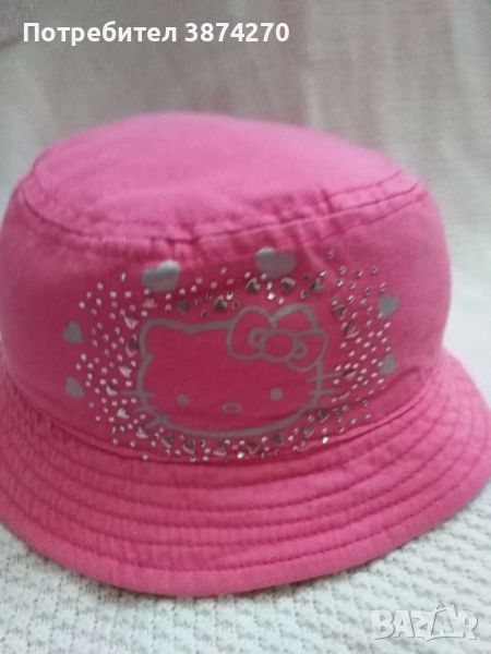 Детска лятна шапка Hello Kitty, размер 50, снимка 1