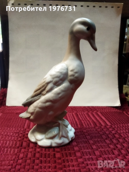 Порцеланова статуетка на Птица , снимка 1