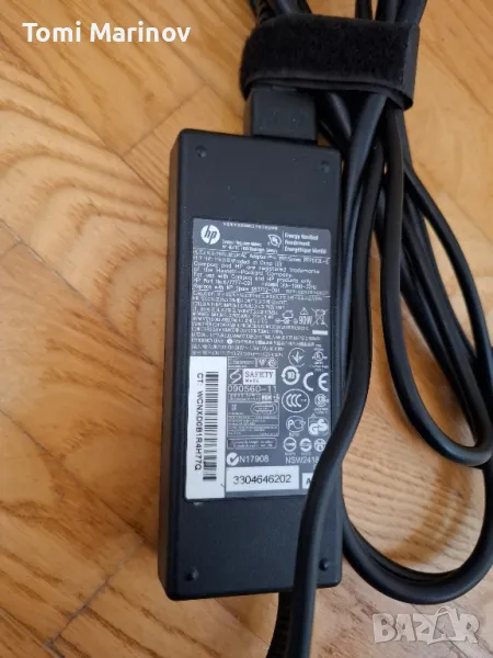 Hp зарядно за лаптоп, снимка 1