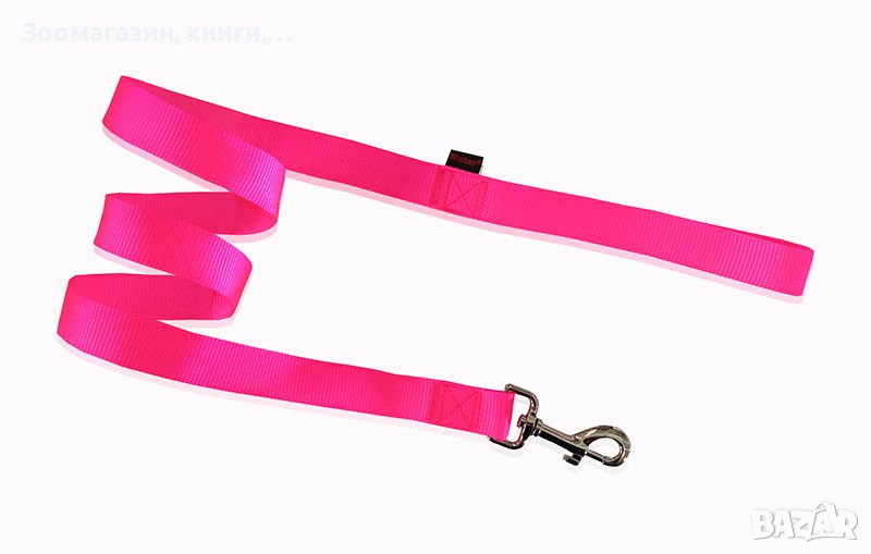 Нагръдник за куче розов XS 1.0 x 120 см Pet Interest Single Layer Leash Fl. Pink 3304-XS, снимка 1