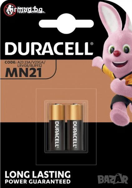 Батерии Duracell Alkaline MN21 12V 2бр. блистер, снимка 1