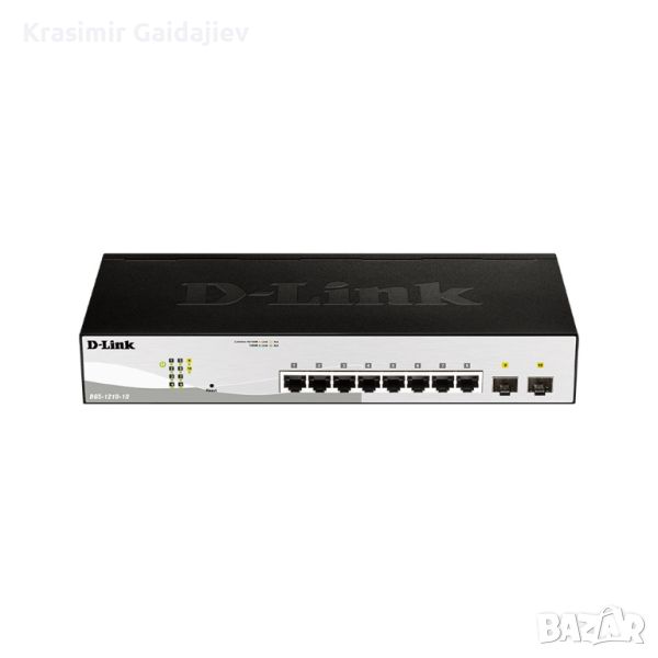 D-Link DGS-1210-10, Smart 10 Port Ethernet Switch, снимка 1