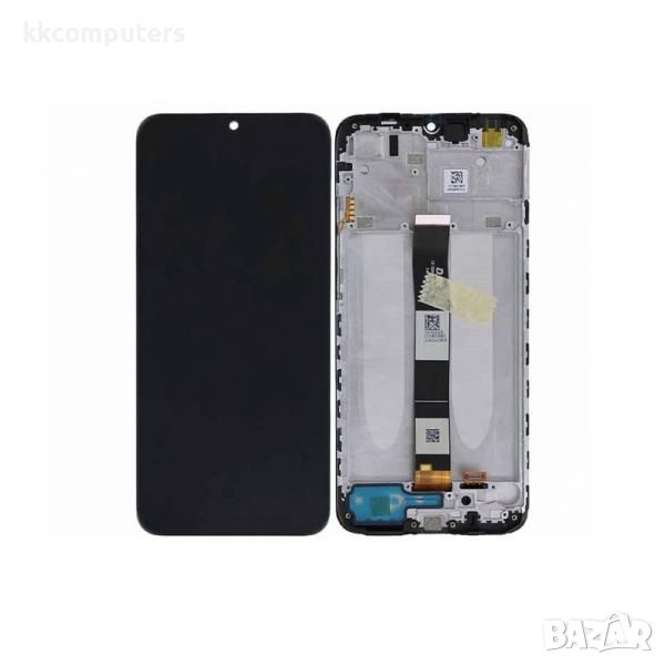 LCD Дисплей за Xiaomi Redmi 9AT (2020) / 560001C3LV00 / Тъч скрийн / Рамка / Черен / Service pack Ба, снимка 1