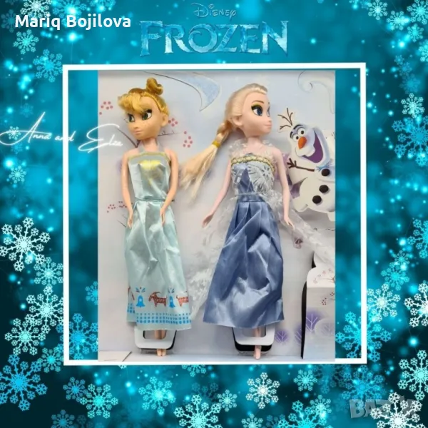 Анна и Елза - пеещи кукли WJ104B, снимка 1