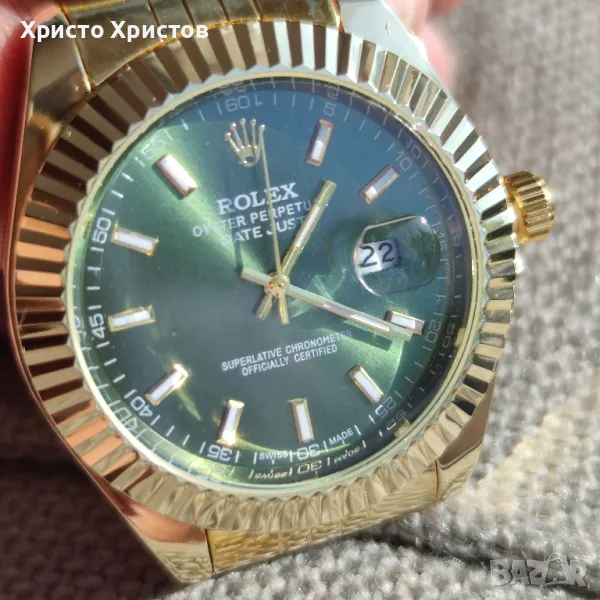 Мъжки луксозен часовник Rolex Oyster Perpetual Datejust , снимка 1