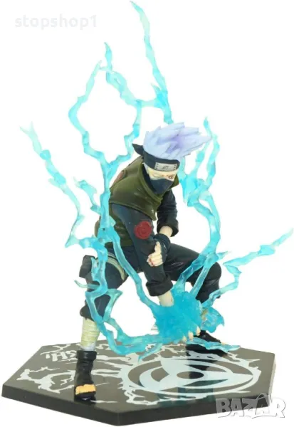 PVC фигурка Какаши Хатаке, Наруто Узумаки, 20см, многоцветна NARUTO , снимка 1