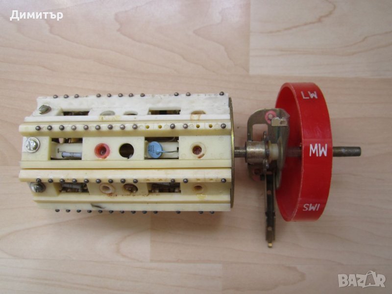 Барабанен превключвател - VEF, снимка 1