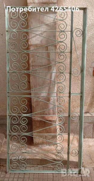 2 броя Метални парапети за тераса, снимка 1