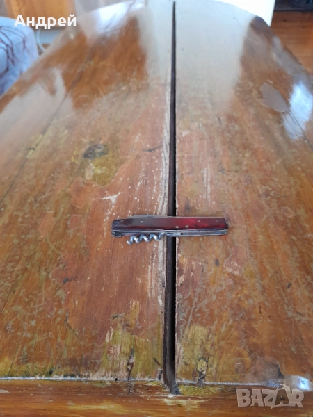 Стар джобен нож,ножче,ножка #144, снимка 1