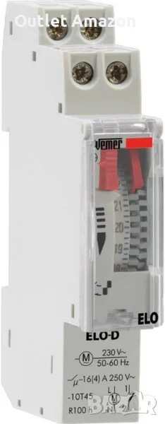 VEMER VP877500 ELO-D Електромеханичен часовник Knights, ежедневно програмиране

, снимка 1