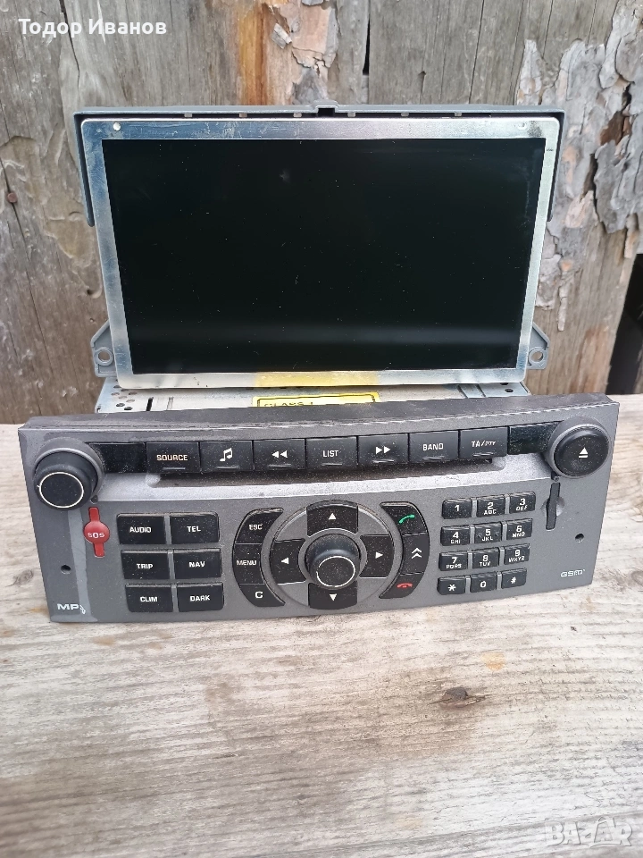 Дисплей и навигация за Ситроен C5, снимка 1