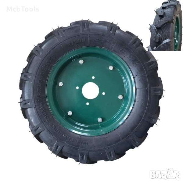 Гуми за мотофреза / мотокултиватор - Вътрешна, Външна, с Джанта, снимка 1