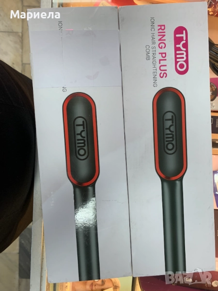 Tymo Ring Plus йонен гребен за изправяне на коса - четка за изправяне на коса, снимка 1