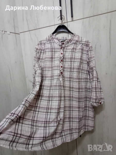 Памучна туника 3ХЛ, снимка 1