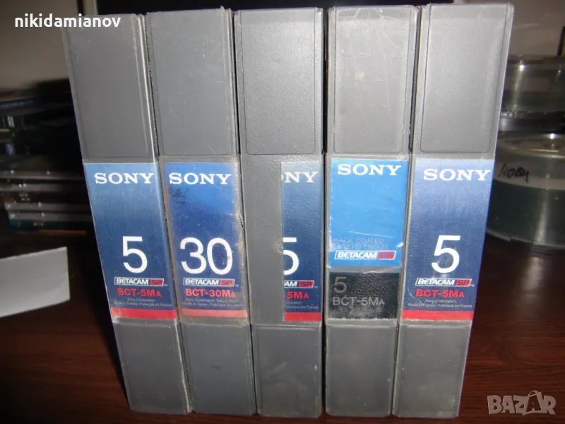 Продавам професионални видеокасети SONY BETACAM, снимка 1