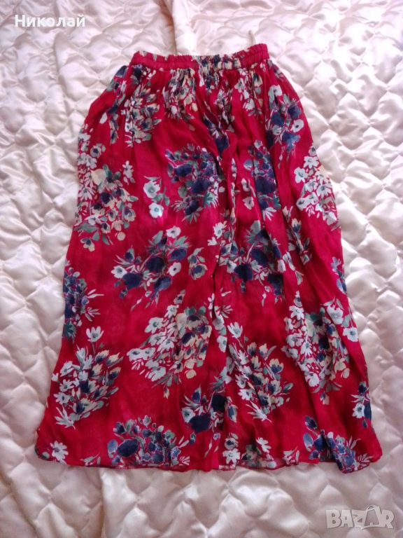 Дамска копринена рокля, снимка 1