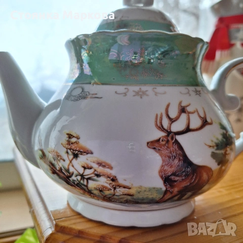 Нов чайник от Алфонсо Биалети-Golden rose, снимка 4 - Аксесоари за кухня - 53483082