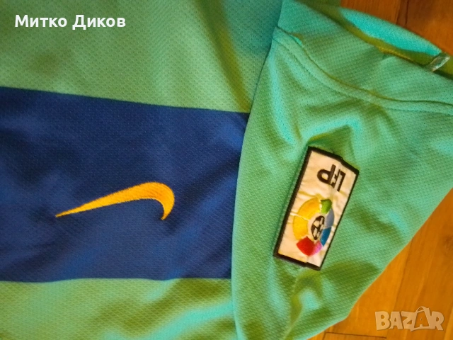 Барселона футболна тениска #7 Давид Вия размер С, снимка 8 - Футбол - 53649596