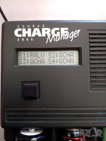 Зарядно за батерии Conrad Charge Manager 2000, снимка 2 - Друга електроника - 54097421