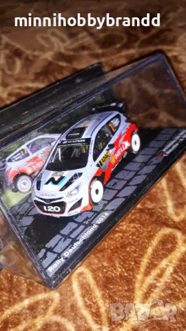 Hyundai I20 WRC Rally Monte Carlo 2019 Rally Deutschland 2014 1.43 Scale Ixo/Altaya Top models  , снимка 9 - Колекции - 49032668