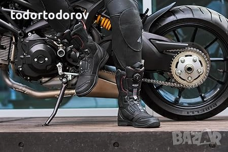 Мъжки мото ботуши SHIMA STRATO WP протектори,вентилация, снимка 3 - Аксесоари и консумативи - 51534176