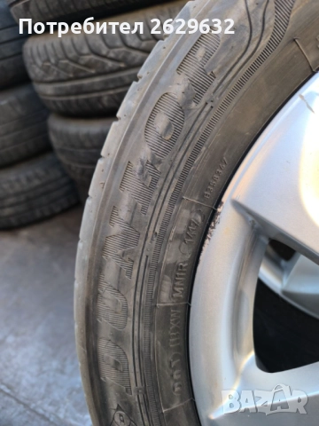 Джанти 16 цола с летни гуми за Киа 5x114.3, снимка 2 - Гуми и джанти - 52268742