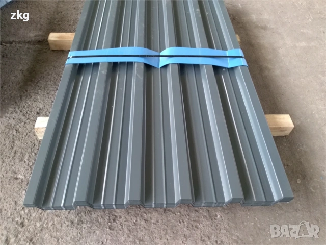 Покривна пластифицирана ламарина TR40x188-940 в София, снимка 12 - Строителни материали - 53174131