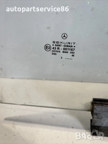 стъклен прозорец на предната лява врата за Mercedes Sprinter (1995-2006) , снимка 2 - Части - 54213245