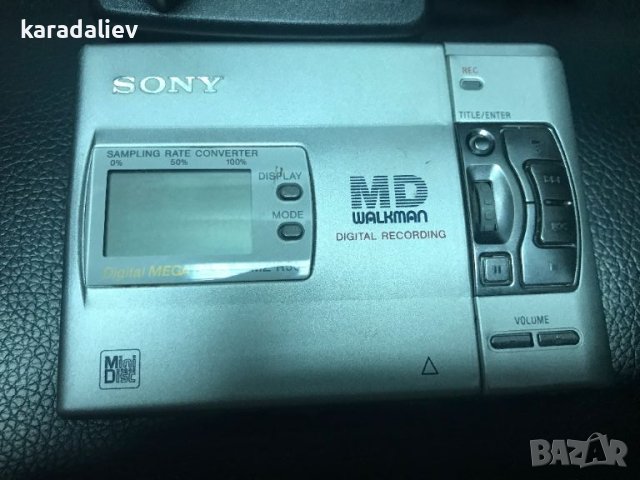 Сони минидиск рекордер -Sony Мinidisc recorder MZ-R50, снимка 2 - MP3 и MP4 плеъри - 45209058