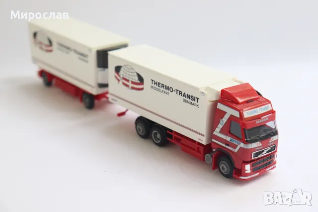 AMW 1:87 H0 VOLVO THERMO KING ХЛАДИЛЕН КАМИОН TIR МОДЕЛ, снимка 7 - Колекции - 50044490