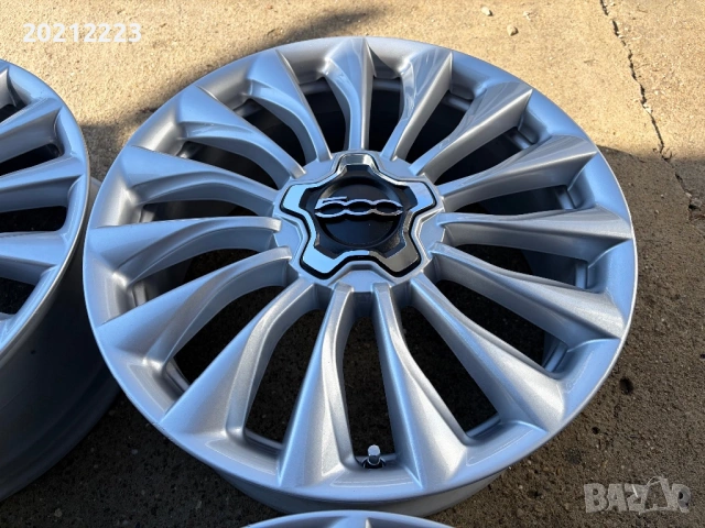 4 броя алуминиеви джанти за Fiat 500X 18, снимка 11 - Гуми и джанти - 50799360