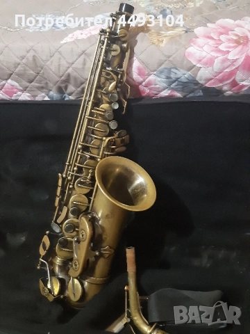 Саксофон roibenson, снимка 2 - Духови инструменти - 52393245