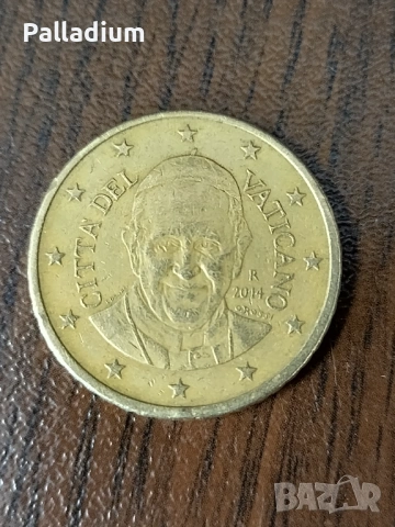 50 цента от Ватикана, снимка 3 - Нумизматика и бонистика - 53618684