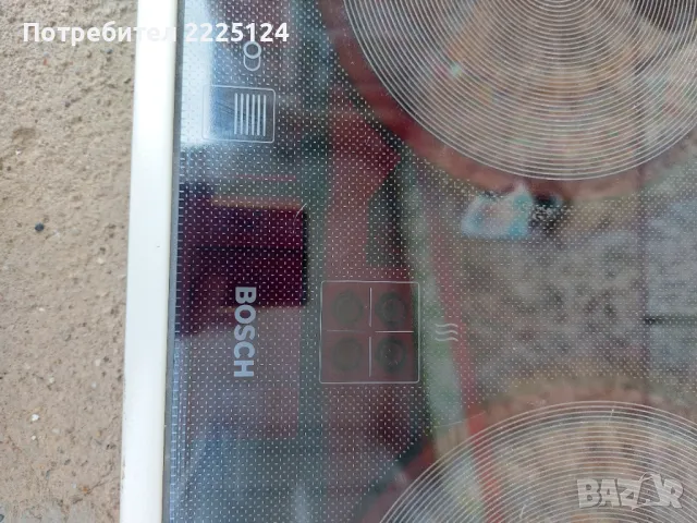 Продавам стъклокерамичен плот за вграждане BOSCH, снимка 3 - Котлони - 49642158