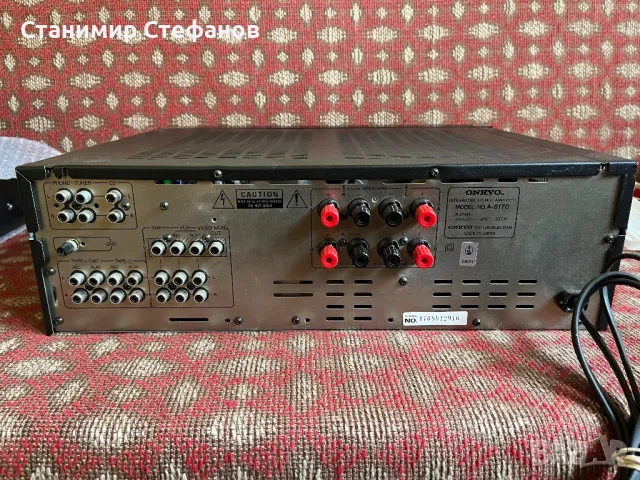 ONKYO A-8170, снимка 4 - Ресийвъри, усилватели, смесителни пултове - 47043309