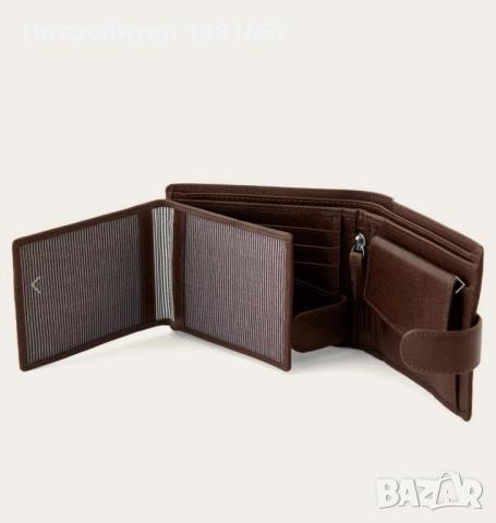 Мъжки портфейл - LUCLEON - California, снимка 6 - Портфейли, портмонета - 52535861