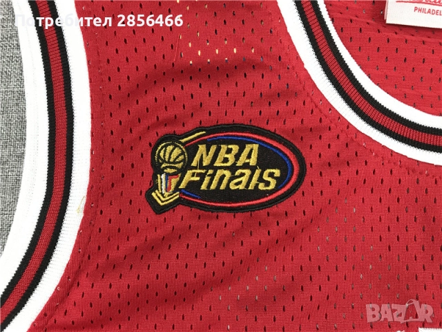 Мъжки потник Mitchell&Ness Chicago Bulls Michael Jordan размер XL , XXL, снимка 3 - Тениски - 52015112