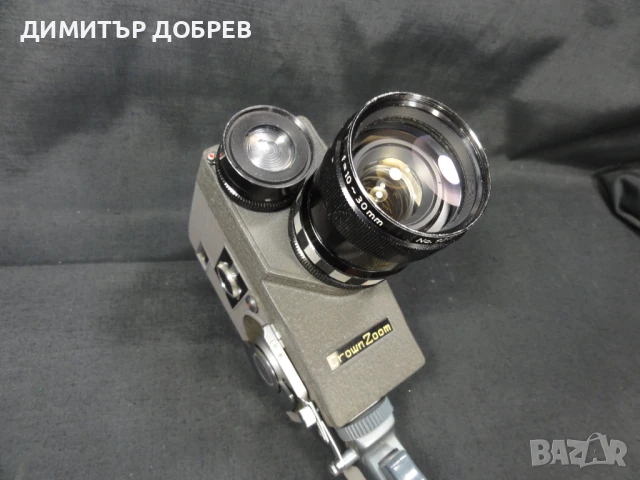 СТАРА РЕТРО 8мм МЕХАНИЧНА ФИЛМОВА КАМЕРА CROWN 8 ZOOM JAPAN, снимка 6 - Антикварни и старинни предмети - 50941423