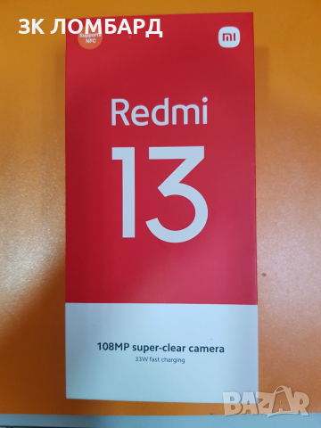 Xiaomi Redmi 13 128GB 6GB RAM Dual, Гаранция !, снимка 1
