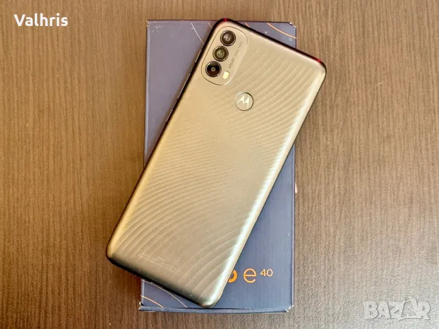 КАТО НОВ! Motorola E40 64GB / 4GB RAM, снимка 1