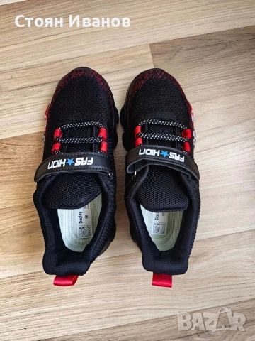 Детски маратонки "Fashion" – №36 – Черно и червено, снимка 7 - Детски маратонки - 54242286