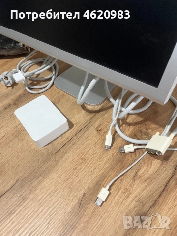 Монитор  Apple Cinema Display 20 инча, снимка 13 - Монитори - 52907749