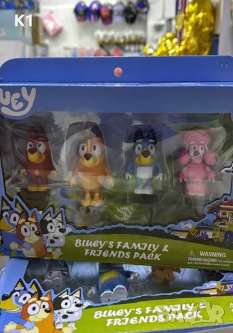 Фигурки Блуи и Бинго и Приятели Bluey and Bingo детски фигурки, снимка 2 - Фигурки - 48755779