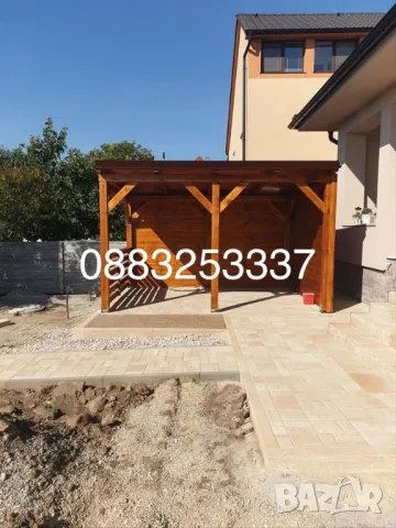 Изграждане на дървени навеси Покриви с гаранция Ремонт на покриви и хидроизолации, снимка 5 - Ремонти на покриви - 49818396