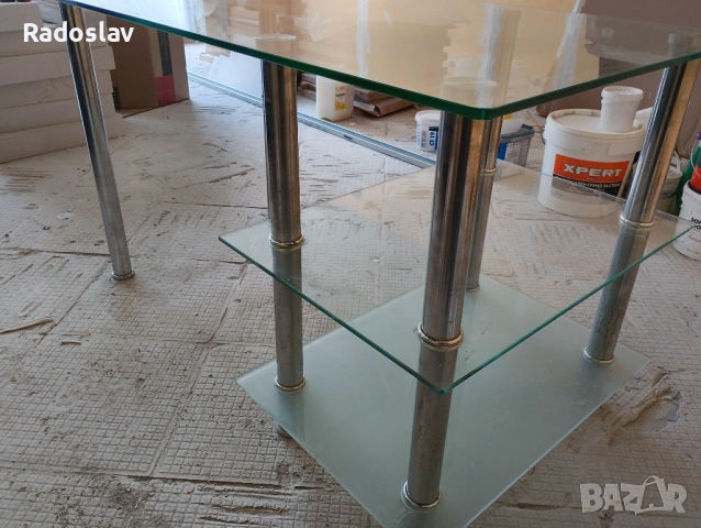 Голяма стъклена маса, снимка 6 - Маси - 53333468