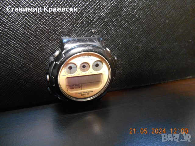 Casio TGW-10 Tri- Graph Watch Vintage 88 for repair, снимка 2 - Други ценни предмети - 46104059