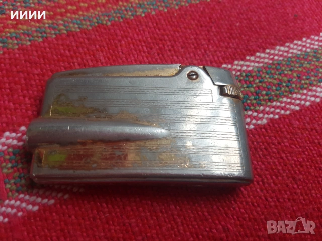 Газова запалка RONSON, снимка 3 - Антикварни и старинни предмети - 53452797