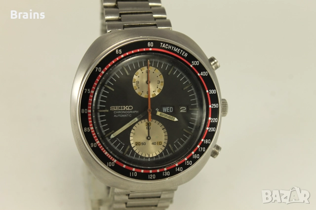 1970's SEIKO UFO 6138 Автомат Хронограф, снимка 4 - Мъжки - 51794948